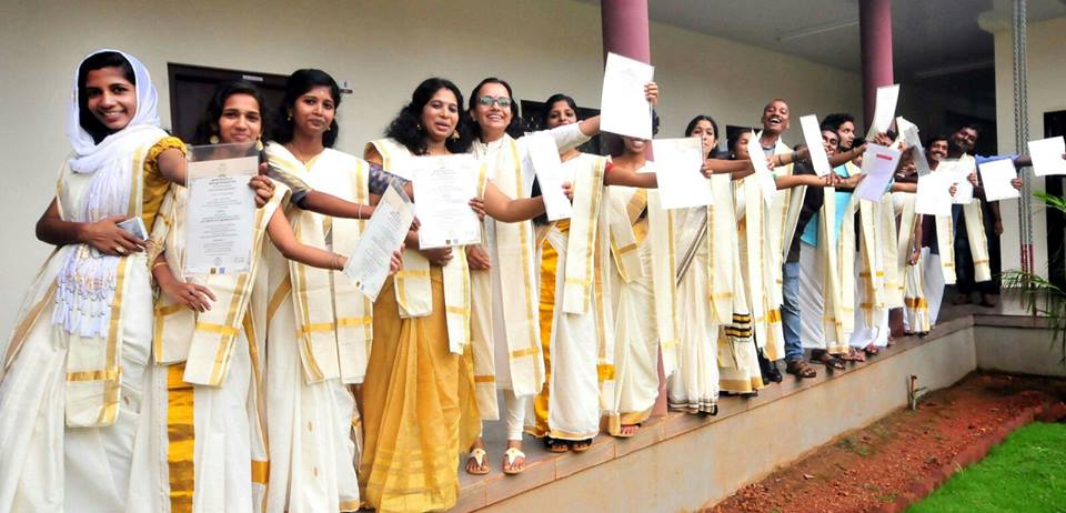 These new graduates in Kerala merrily broke a convention