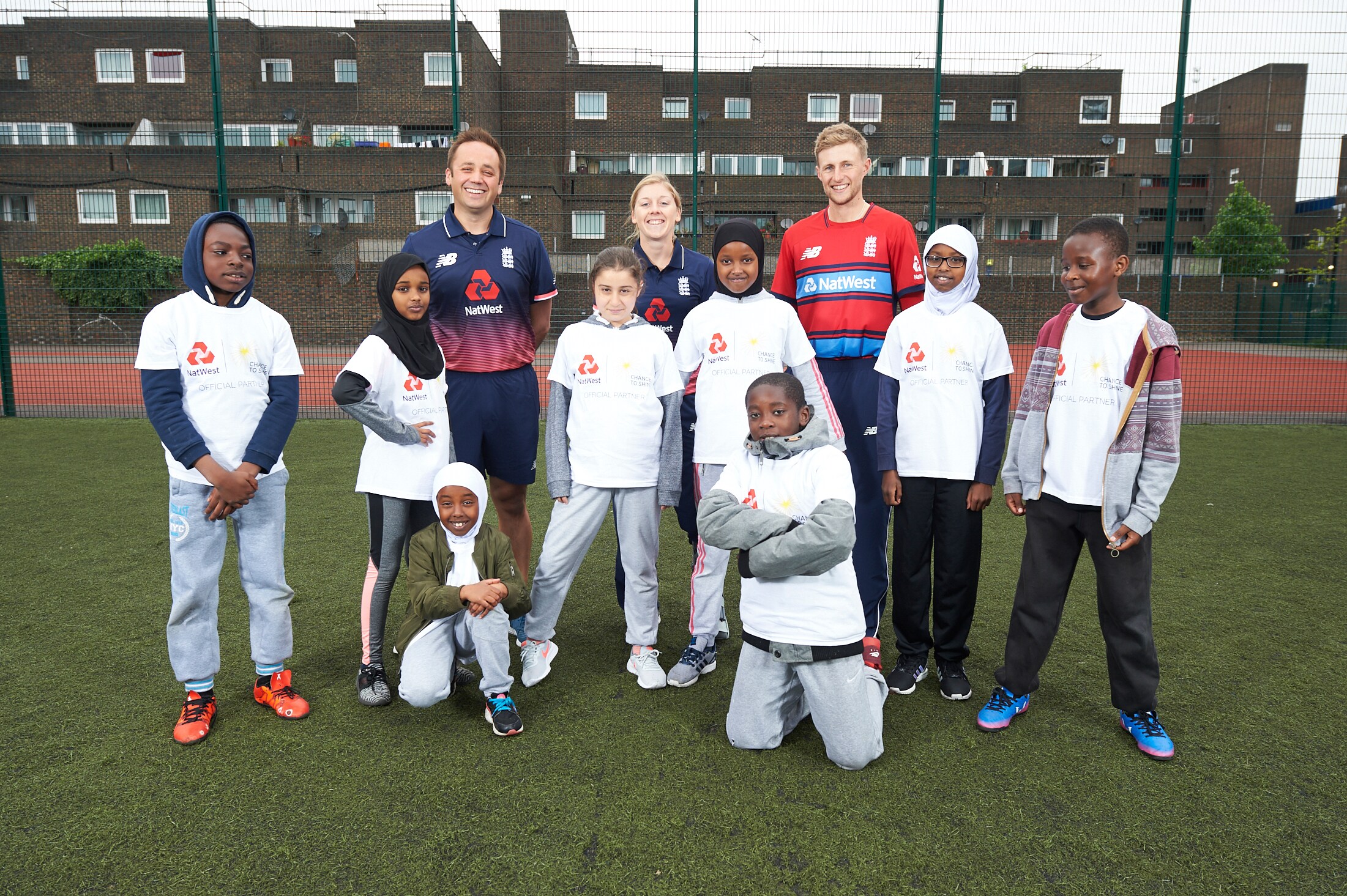 England players plays visually impaired cricket