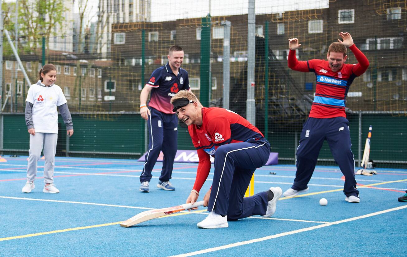 England players plays visually impaired cricket