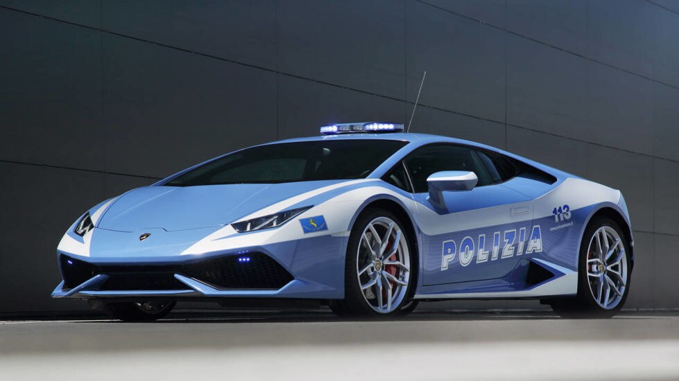 10 of the fastest police cars in the world