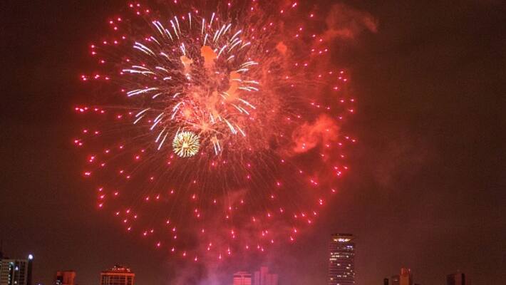 New Year Celebrations began in newzealand New Year Celebrations began in newzealand