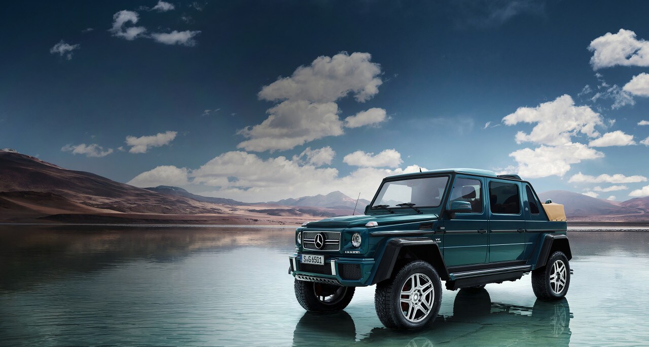 Mercedes Maybach G 650 Landaulet A vision in green