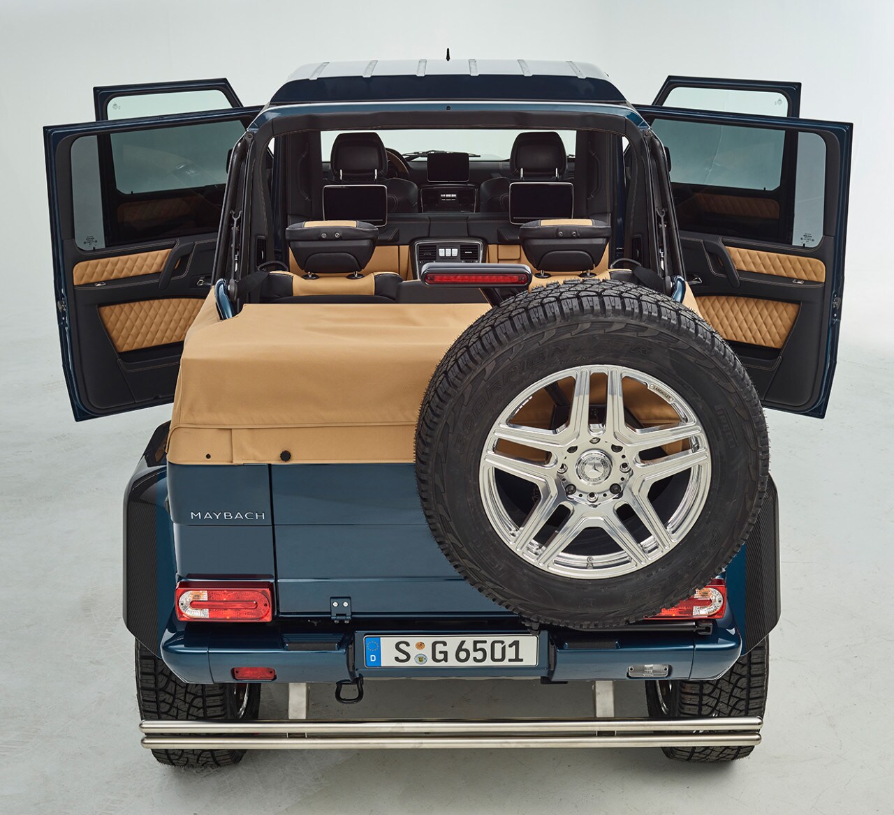 Mercedes Maybach G 650 Landaulet A vision in green