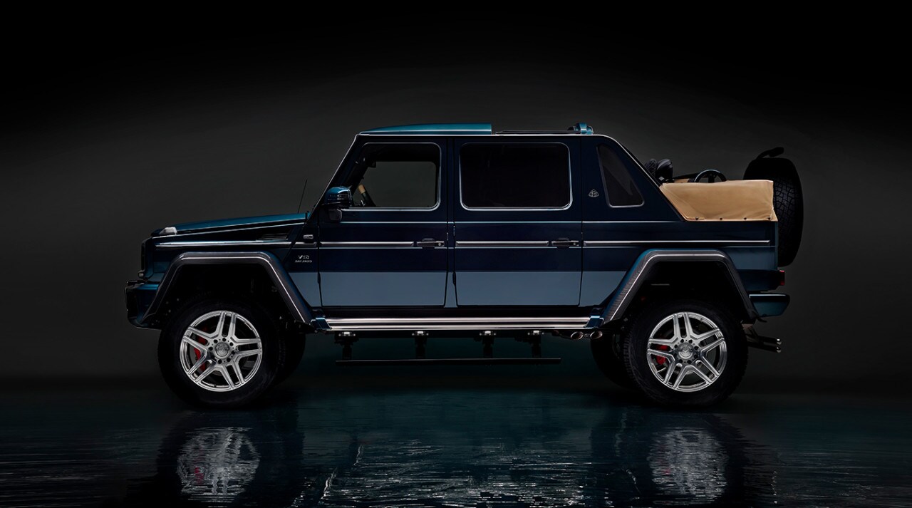 Mercedes Maybach G 650 Landaulet A vision in green