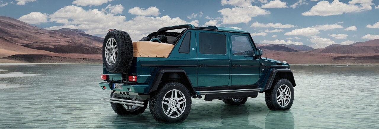 Mercedes Maybach G 650 Landaulet A vision in green