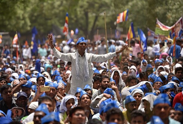 Saharanpur violence Bhim Army chief addresses supporters at Jantar Mantar