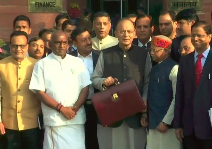 India Budget 2018 arun jaitley GST unemployment tax live updates