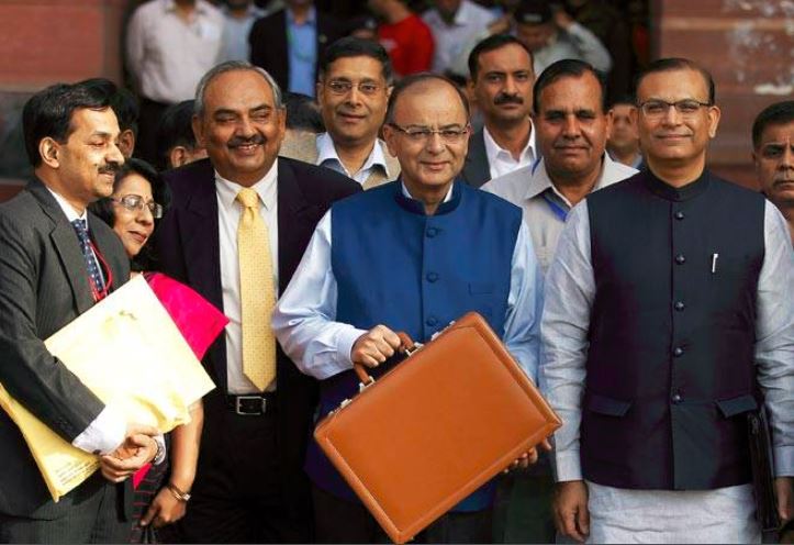 India Budget 2018 arun jaitley GST unemployment tax live updates