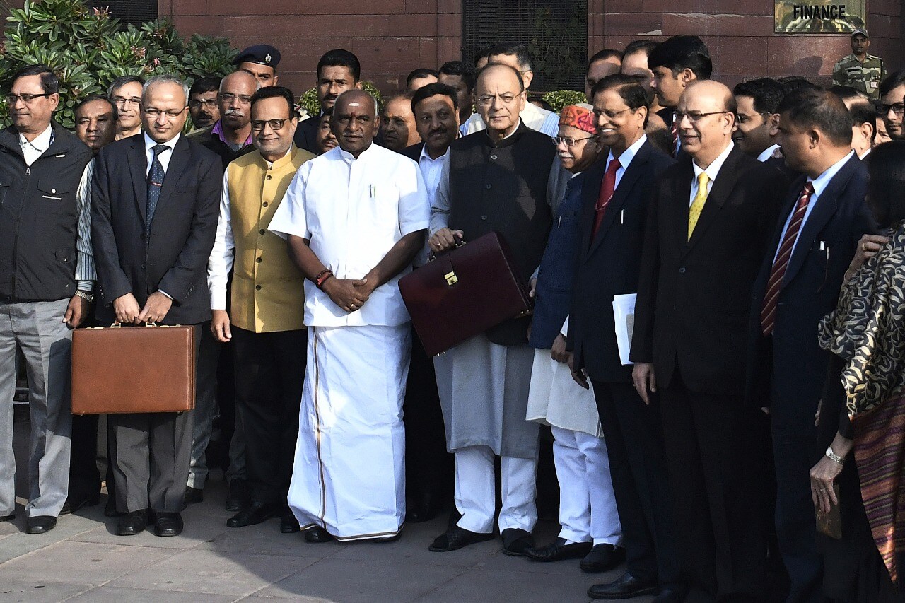 India Budget 2018 arun jaitley GST unemployment tax live updates
