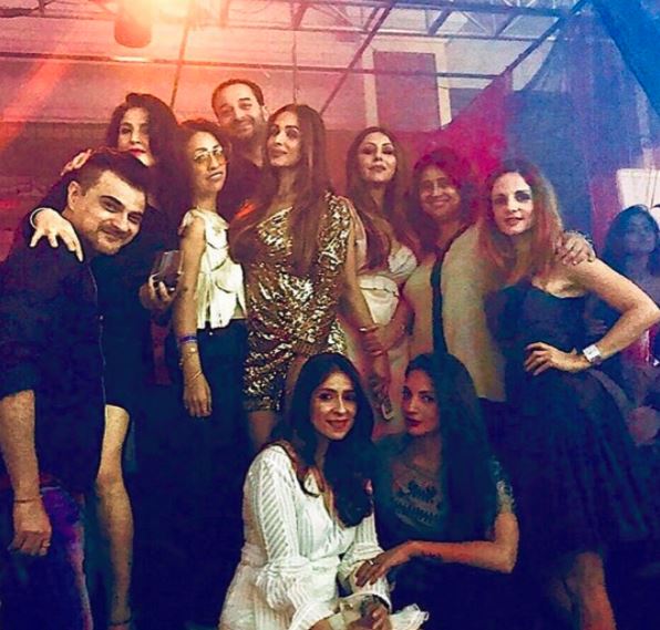 Suhana Khan, Malaika Arora turn heads at Gauri's party