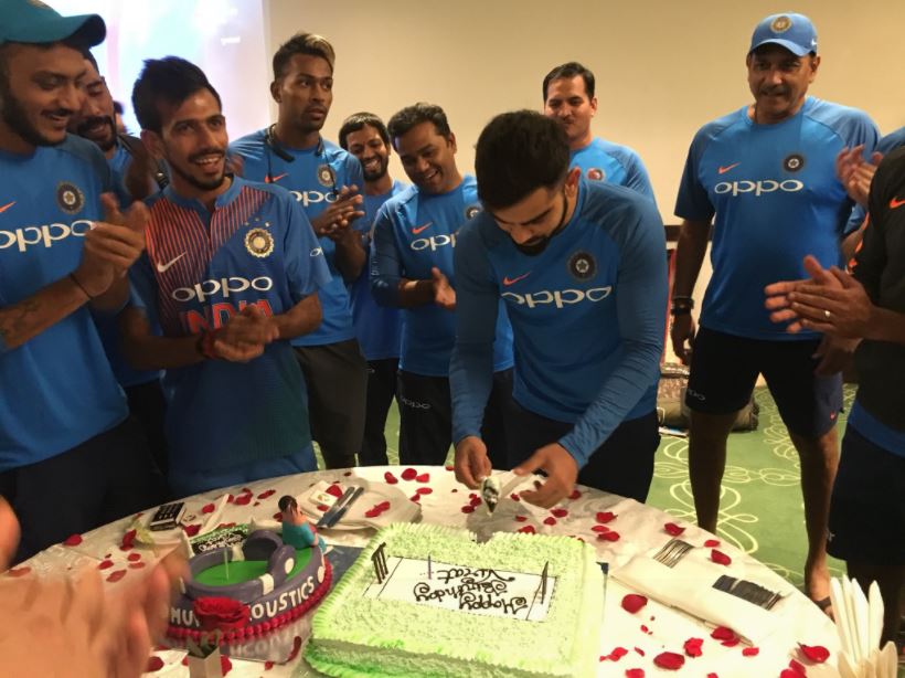 Inside pictures of Virat Kohli crazy birthday bash