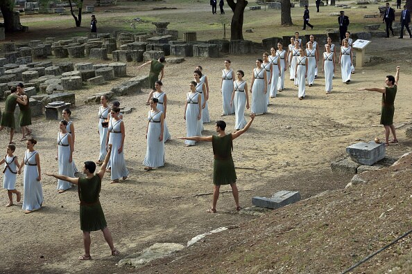 In Pics: Olympic flame begins its journey to PyeongChang