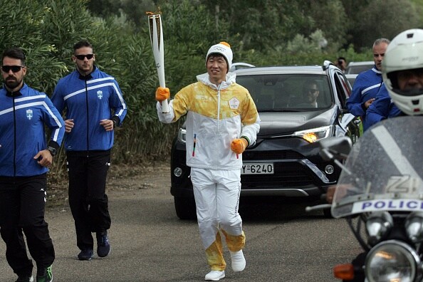 In Pics: Olympic flame begins its journey to PyeongChang