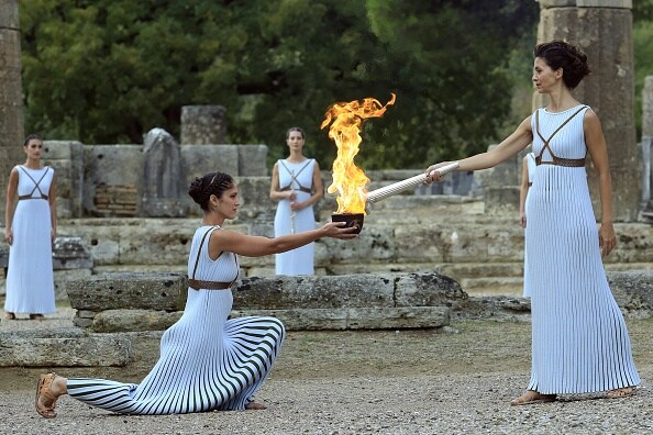 In Pics: Olympic flame begins its journey to PyeongChang
