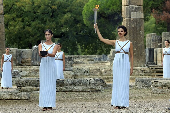In Pics: Olympic flame begins its journey to PyeongChang