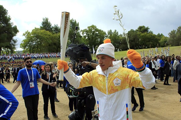 In Pics: Olympic flame begins its journey to PyeongChang