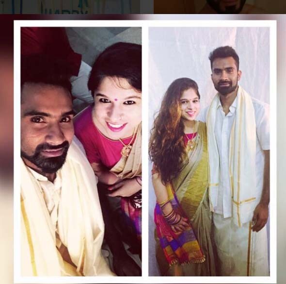 10 special moments from actor Yogi and Sahithya life