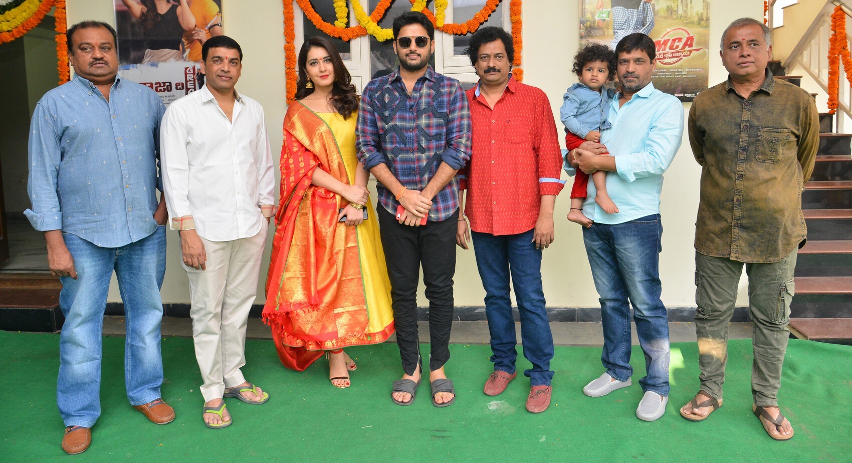నితిన్ రాశి ఖన్నా శ్రీనివాస కళ్యాణం ప్రారంబోత్సవ గ్యాలరీ