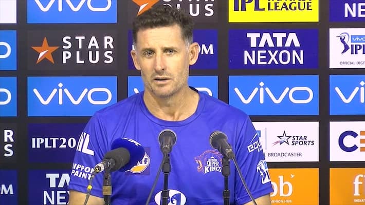 csk batting coach mike hussey tested corona positive second time csk batting coach mike hussey tested corona positive second time