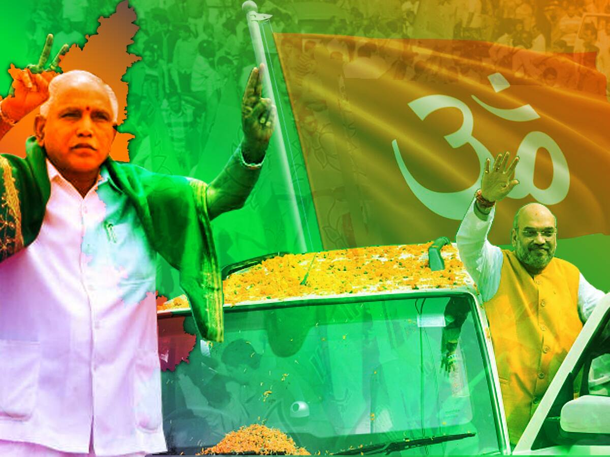 BS Yeddyurappa for farmers in the forefront, BJP for Hindutva fades to the  background