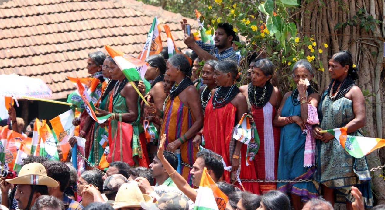 Rahul Gandhi in Uttar Kannada