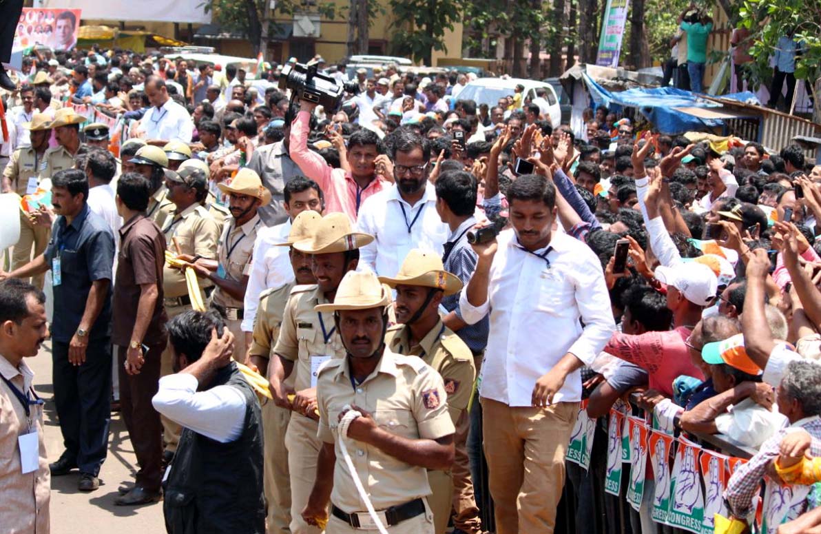 Rahul Gandhi in Uttar Kannada