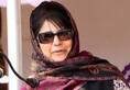 Mehbooba booked for threatening nation with terror
