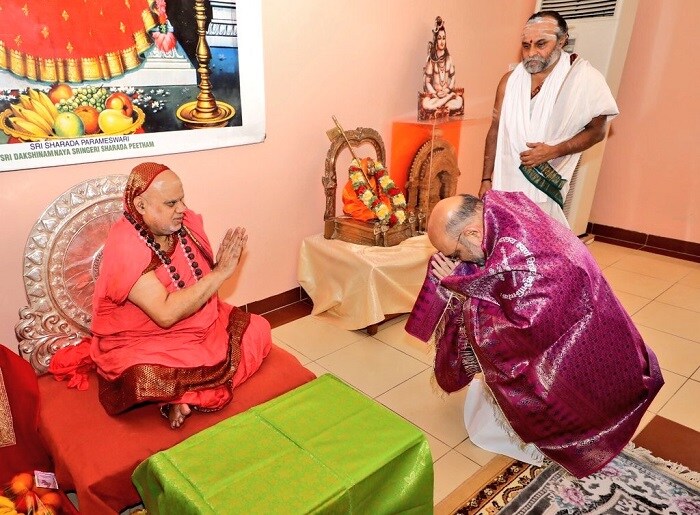 BJP national president Amit Shah in Sringeri