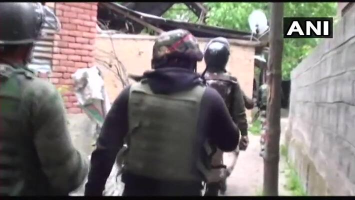 Four terrorists killed Shopian encounter Four terrorists killed Shopian encounter