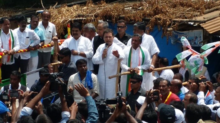 Rahul Gandhi campaign in Kolar