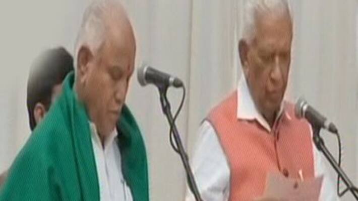 karnataka new cm yadiyurappa sensational decision after swearing ceremony karnataka new cm yadiyurappa sensational decision after swearing ceremony