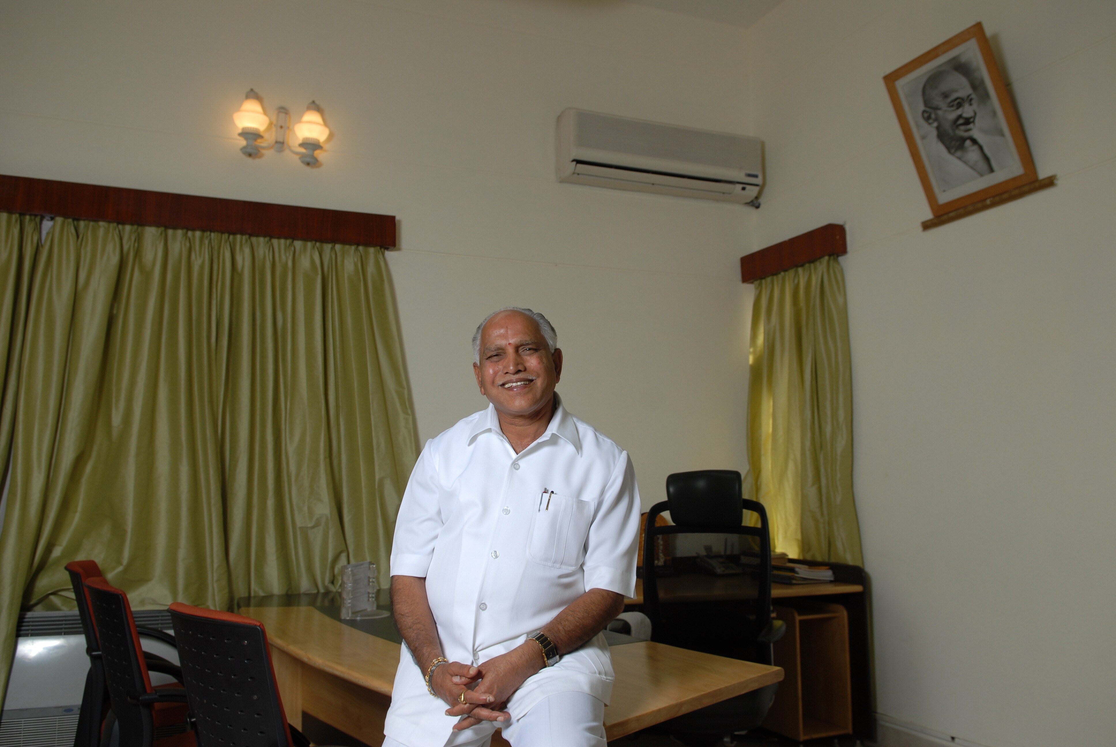 Yeddyurappa as CM in 2009