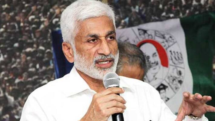 ysrcp mp vijayasaireddy satirical comments on devineni uma maheswararao over rivers tendering