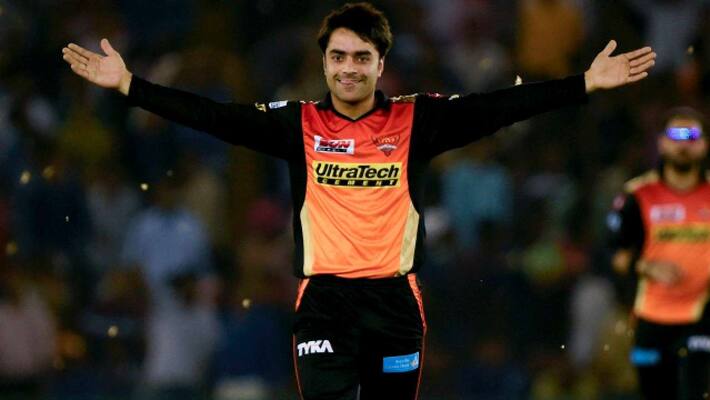 Watch: Here's how Rashid Khan responded to champagne Watch: Here's how Rashid Khan responded to champagne