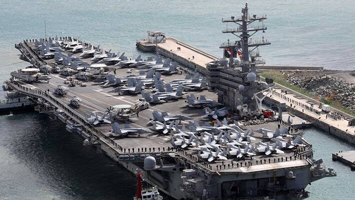 american war ship's standing in pacific ocean against china - India-america diplomacy american war ship's standing in pacific ocean against china - India-america diplomacy