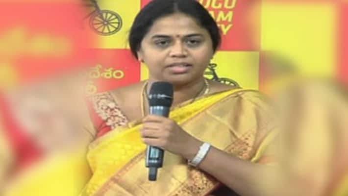 tdp spokes person anuradha fires on cm ys jagan tdp spokes person anuradha fires on cm ys jagan