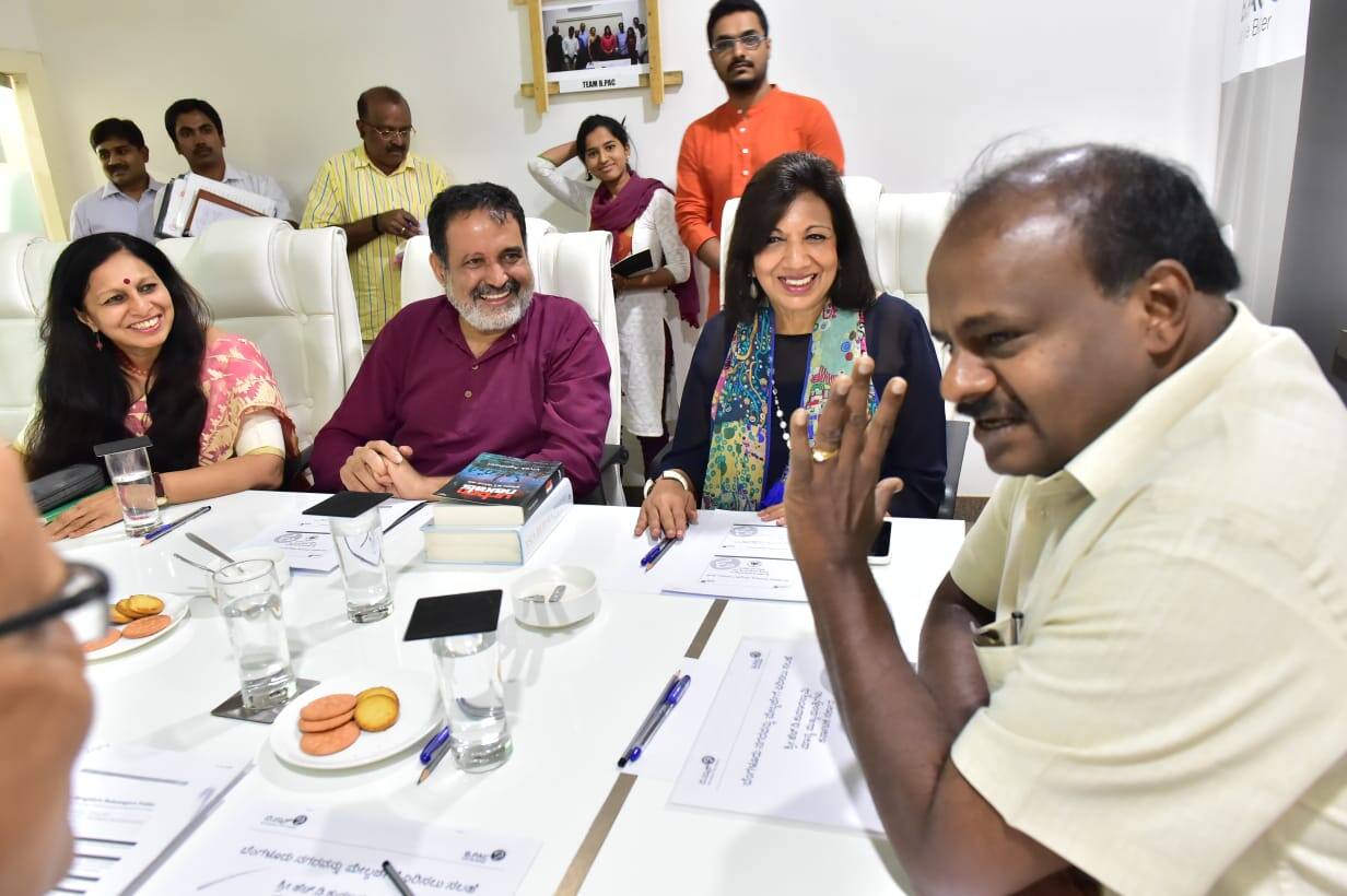 Chief Minister Hd Kumaraswamy Meets B Pac Members Promises Better Infrastructure For Bengaluru