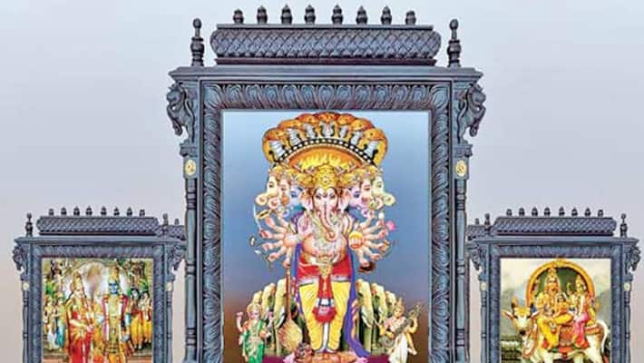 Guddattu Ganapa offered with 1000 pots water daily Guddattu Ganapa offered with 1000 pots water daily