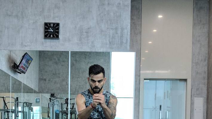 Virat Kohli shares his workouts video and replies to fan, biggest myth in the world Virat Kohli shares his workouts video and replies to fan, biggest myth in the world