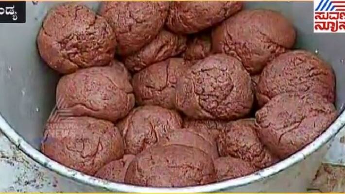 Ragi Mudde Eating Contest at Mysore Dasara Ragi Mudde Eating Contest at Mysore Dasara