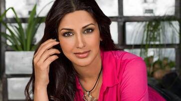 Sonali Bendre new look in a wig fighting cancer