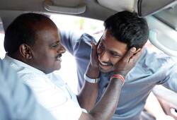 HDK finds lucky charm in son's car