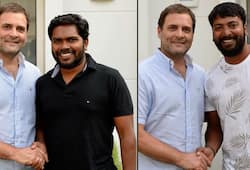 Rahul's latest PR drive after 'Pidi' to project his softer side: Meets Tamil director and actor