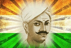 Martyr of 1957 first freedom movent Mangal Pandey s birthday today