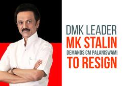 DMK leader MK Stalin demands CM Palaniswami to resign after the I-T Raid