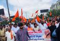VHP, Bajrang Dal block Hyderabad's roads to protest Hindu seer's externment
