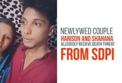 Harison and Shahana allegedly recieve death threat from SDPI