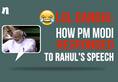 When Rahul Gandhi forced Prime Minister Modi to burst into laughter