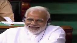 When Rahul Gandhi forced Prime Minister Modi to burst into laughter