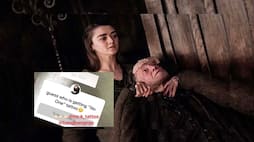 Games of Thrones actor Maisie Williams aka Arya Stark gets a ‘No One’ tattoo